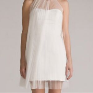 WTOO by Watters & Watters Mini Wedding Dress 10